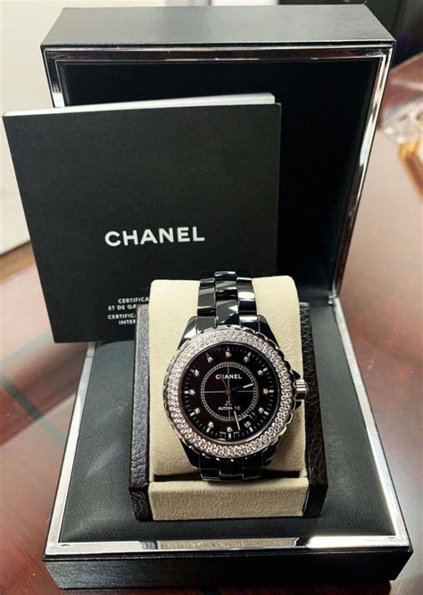 chanel watch box sale|used chanel watches for sale.